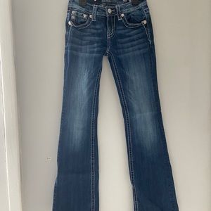 14 girls bootcut Miss Me jeans
